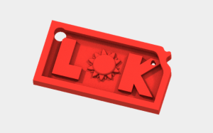 Lawrence Kansas Keychain!